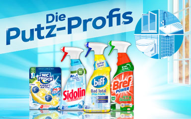 Die Putz-Profis für perfekte Reinheit & Frische im ganzen Haus