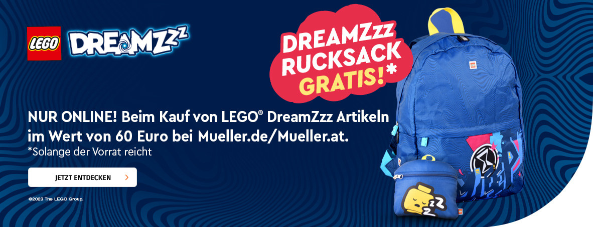 LEGO DreamZzz gratis Rucksack