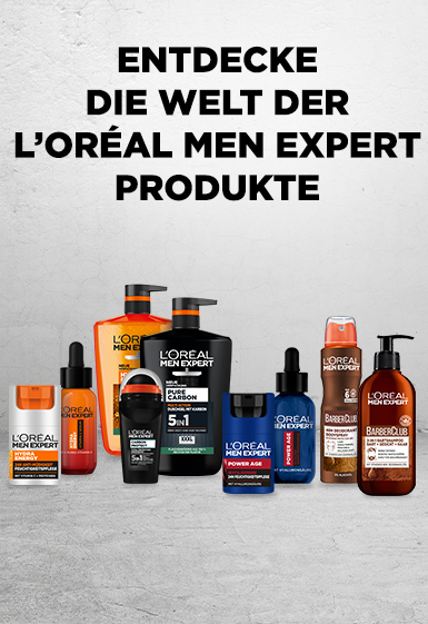 Entdecke die Welt der L'Oréal Men Expert Produkte