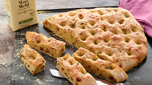 Focaccia mediterránea