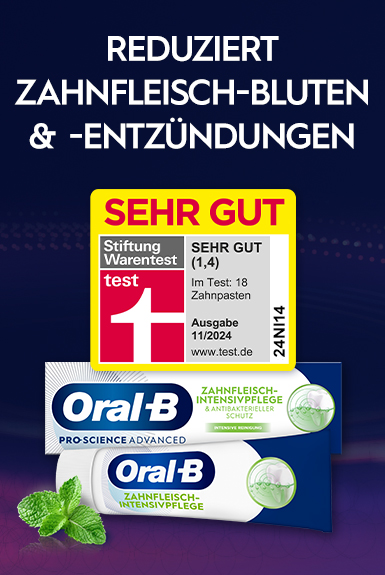 Gesund im Mund mit Oral-B