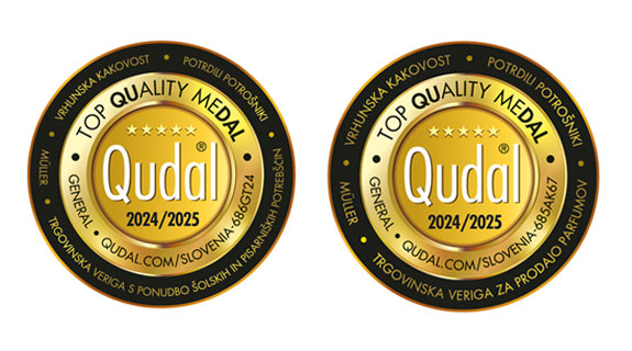 Qudal - priznanje za najvišjo kakovost na trgu