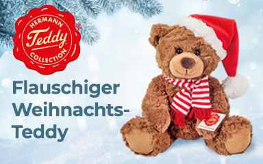 Teddy-Hermann Weihnachtsteddy bei Müller