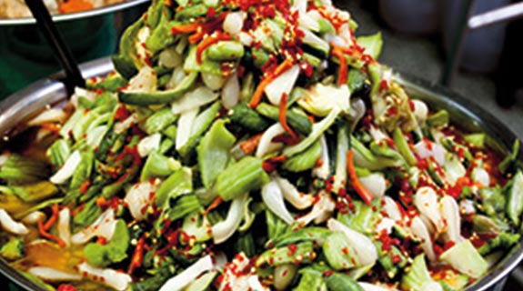 Thai-Gurkensalat