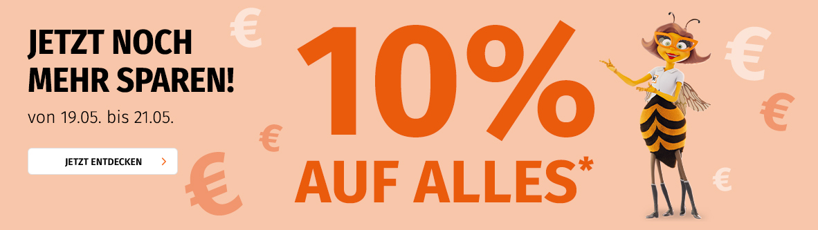 10% auf alles bei Müller