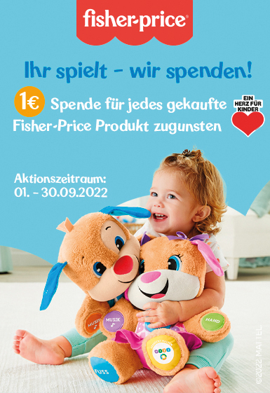 Fisher Price Charity Aktion