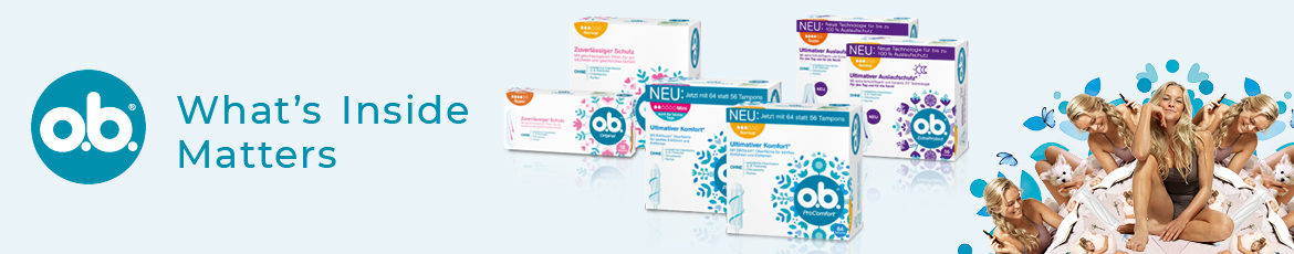o.b.  Tampons bei Müller