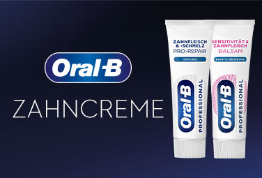 Zahnpasta und Zahncreme von Oral-B