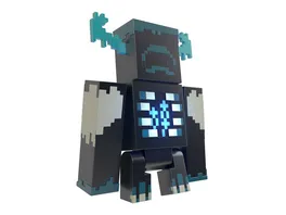 Minecraft The Warden Figur Actionfigur mit Licht Geraeuschen
