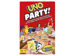 UNO Party Family Card Game for Kids and Adults