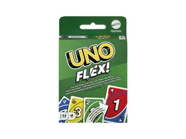 Mattel Games UNO Flex Kartenspiel Familienspiel