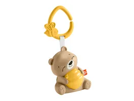 Fisher Price Beruhigendes Baerchen Spieluhr zum Mitnehmen fuer Babys mit einstellbarem Timer fuer Neugeborene