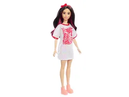 Barbie Fashionista Puppe Red Mesh Dress