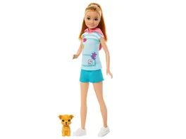 Barbie Stacie Puppe mit Huendchen aus Stacie eine Schwester fuer alle Faelle Spielzeug zum Film und Puppen