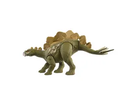 Jurassic World Wild Roar Dinosaurier Hesperosaurus Actionfigur Spielzeug mit Geraeuschen