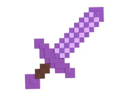 Minecraft Spielzeugzubehoer Kollektion fuer Rollenspiele pixeliges Design Stil kann abweichen