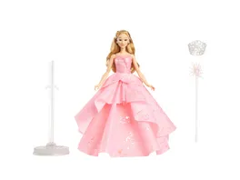 Universal Pictures Wicked Deluxe Glinda Modepuppe Zubehoer mit abnehmbarem Outfit