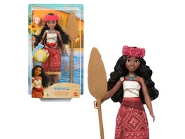 Disney Vaiana 2 singende Vaiana Abenteuerpuppe mit Accessoires singt We re back in 4 Sprachen