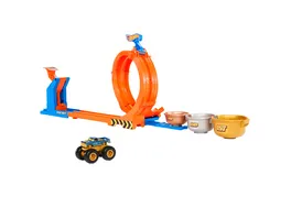 Hot Wheels Monster Trucks 2 in 1 Loop Flip Challenge