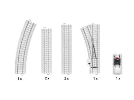 Maerklin 20124 H0 Maerklin Start up C Gleis Ergaenzungspackung Verschneite Gleise