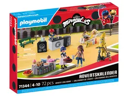 PLAYMOBIL 71344 Adventskalender Miraculous Picknick in Paris