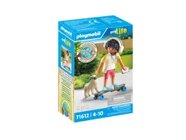 PLAYMOBIL 71612 my Life Junge mit Hund