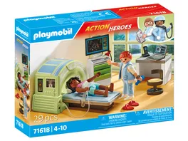 PLAYMOBIL 71618 City Life MRT mit Patient