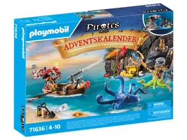 PLAYMOBIL 71636 Pirates Adventskalender Piraten