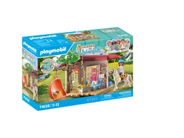 PLAYMOBIL 71638 Horses of Waterfall Geheimes Clubhaus fuer Pferdefans