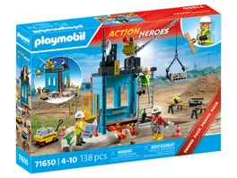 PLAYMOBIL 71650 my Life Baustelle