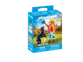 PLAYMOBIL 71738 my Life Frau mit Sennenhund