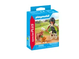 PLAYMOBIL 71759 Special Plus Frau mit Ziegen