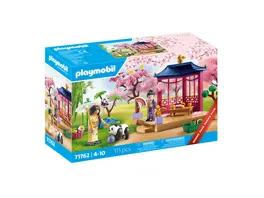 PLAYMOBIL 71762 my Life Asiatischer Garten mit Pandafuetterung