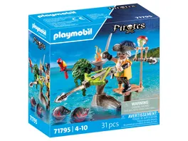 PLAYMOBIL 71795 Pirates Pirat mit Balliste