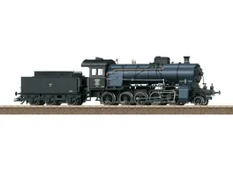 TRIX T25254 H0 Dampflokomotive mit Schlepptender Serie C 5 6 Elefant