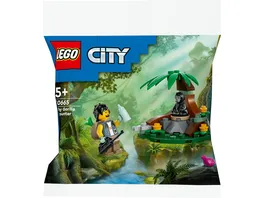 LEGO City 30665 Dschungelforscher mit Baby Gorilla