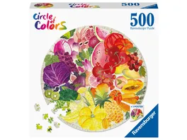 Ravensburger Puzzle Circle of Colors Fruits Vegetables 500 Teile