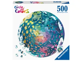 Ravensburger Puzzle Circle of Colors Ocean Submarine 500 Teile