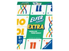 Ravensburger Spiel Elfer raus Extra Kartenspiel fuer 2 6 Spieler Klassiker ab 8 Jahren Extra Edition