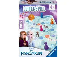 Ravensburger Minis Spiel 24565 Disneys Eiskoenigin Leiterspiel Wuerfellaufspiel fuer Kinder ab 4 Jahren