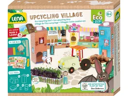 LENA Eco Upcycling Village Faltschachtel