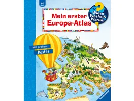 Wieso Weshalb Warum Mein erster Europa Atlas
