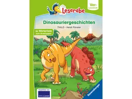 Dinosauriergeschichten Leserabe ab Vorschule Erstlesebuch fuer Kinder ab 5 Jahren