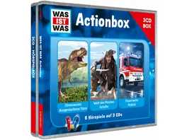 WAS IST WAS 3 CD Hoerspielbox Actionbox