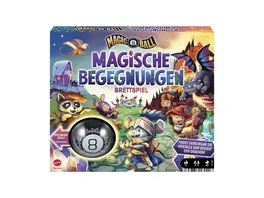 Mattel Games Magische Begegnungen Familienspiel Magic 8 Ball Brettspiel