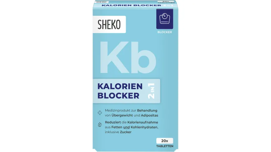 SHEKO Kalorien Blocker 2in1