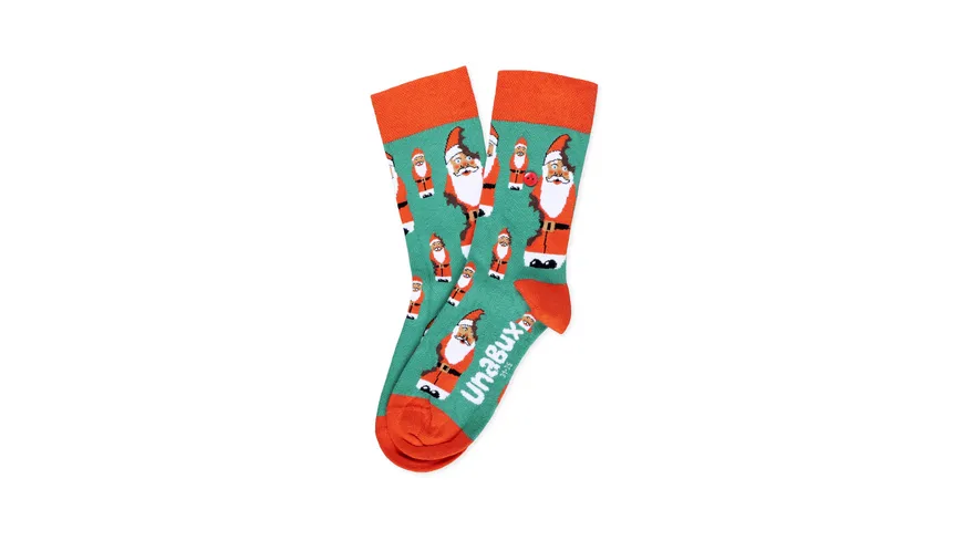 Unabux Kinder Socken Bitten Santa