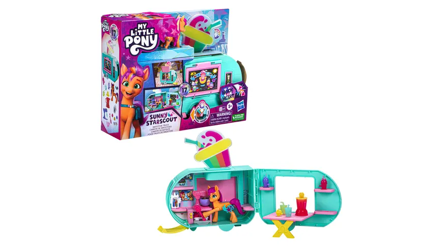 Hasbro - My Little Pony Sunny Starscout Smoothie Truck