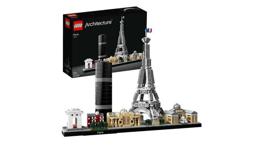 LEGO Architecture 21044 Paris, Skyline-Modellbausatz, Haus- u. Raum-Deko