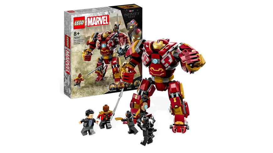 LEGO Marvel 76247 Hulkbuster: Der Kampf von Wakanda, Action-Figur